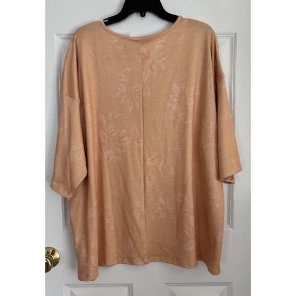 EMILY DANIELS WOMENS TOPS PULLOVER SCOOP NECK 3/4 SLEEVE FALL PUMPKING CARDINALS - Picture 3 of 7